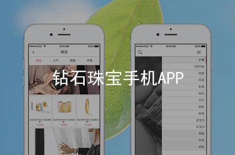 钻石珠宝手机APP开发案例